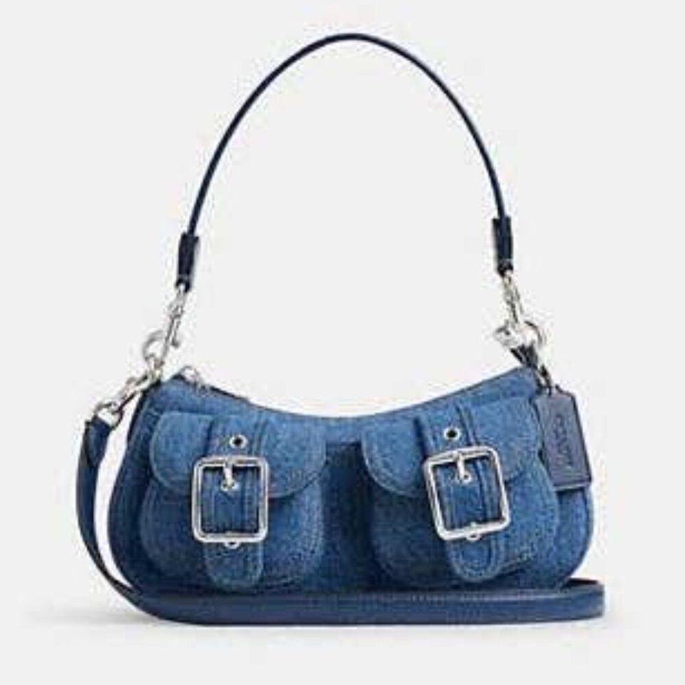 COACH DENIM Ashton Bag ***NWT*** - Picture 1 of 6